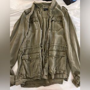 Slouchy Military Jacket
